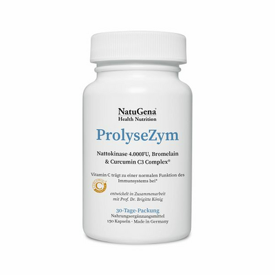 PROLYSEZYM Nattokinase+Bromelain+Curcumin Kapseln